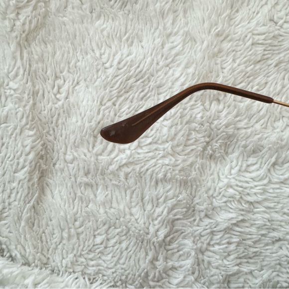 Ray Ban 56014 Pilot Aviator Gradient Sunglasses - Polished Gold / Brown - Picture 13 of 16